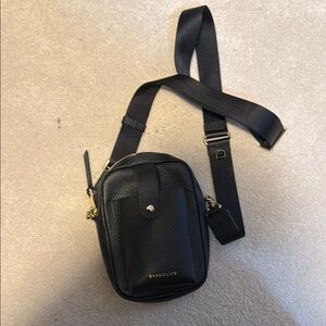 Bandolier Black Crossbody Bag